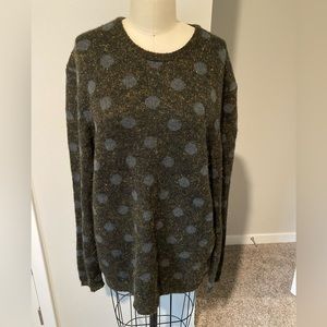 Mens Marc by Marc Jacobs lurex dot jacquard sweater.  Size Medium.